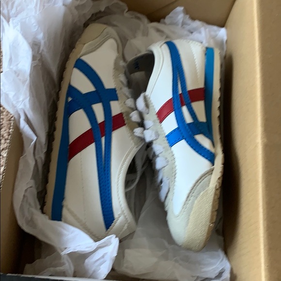 Onitsuka Tiger Kids MEXICO 66 PS. WHITE/Mid Bllue. - Picture 12 of 12